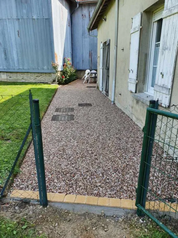 Terrasse avant intervention